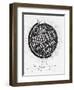 Tourist Poster Globe-anna42f-Framed Art Print