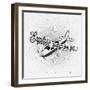 Tourist Poster Plane-anna42f-Framed Art Print