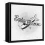 Tourist Poster Plane-anna42f-Framed Stretched Canvas