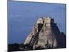 Tourist, Pyramid, Uxmal, Mexico-Kenneth Garrett-Mounted Photographic Print