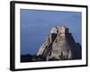 Tourist, Pyramid, Uxmal, Mexico-Kenneth Garrett-Framed Photographic Print