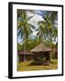 Tourist Relaxing in a Hammock on a Bamboo Beach Hut on the Thai Island of Koh Lanta, South Thailand-Matthew Williams-Ellis-Framed Photographic Print