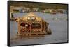 Tourist Restaurant, Chong Kneas Floating Village, Tonle Sap Lake, Near Siem Reap, Cambodia-David Wall-Framed Stretched Canvas