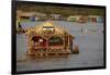 Tourist Restaurant, Chong Kneas Floating Village, Tonle Sap Lake, Near Siem Reap, Cambodia-David Wall-Framed Photographic Print