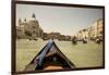 Tourist Ride in Gondolas on the Grand Canal in Venice, Italy-David Noyes-Framed Photographic Print