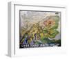 Tourist Routes in Scottish Highlands-null-Framed Art Print