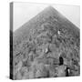 Tourist's Corner, the Great Pyramid of Giza, Egypt, 20th Century-null-Stretched Canvas