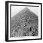 Tourist's Corner, the Great Pyramid of Giza, Egypt, 20th Century-null-Framed Giclee Print