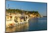 Tourist Sightseeing Boat, Old Town Harbour, Piran, Primorska, Slovenian Istria, Slovenia, Europe-Alan Copson-Mounted Photographic Print