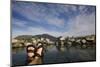 Tourist Soaking in a Hot Spring-Paul Souders-Mounted Photographic Print