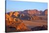 Tourist Taking Photographs, Wadi Rum, Jordan, Middle East-Neil Farrin-Stretched Canvas