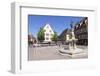 Tourist Train, Fontaine Roesselmann, Place Des Six-Montagnes-Noires, Colmar, Alsace, France, Europe-Markus Lange-Framed Photographic Print