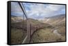 Tourist Train High in Andes above Lima, Peru-Merrill Images-Framed Stretched Canvas