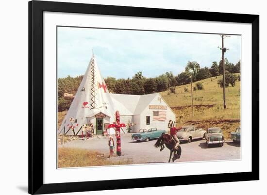 Tourist Trap in the West-null-Framed Premium Giclee Print