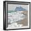 Tourist Walking Toward Gibraltar, Alcaidesa Beach, Near Sotogrande, Andalucia, Spain, Europe-Giles Bracher-Framed Photographic Print