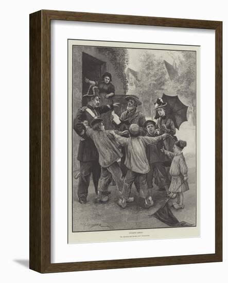 Tourists Abroad-William Henry Charles Groome-Framed Giclee Print