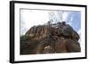 Tourists Ascending Sigiriya (Lion Rock), UNESCO World Heritage Site, Sri Lanka, Asia-Charlie-Framed Photographic Print