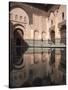 Tourists at Ben Youssef Madrasa, in the Medina in Marrakech, Morocco-David H. Wells-Stretched Canvas