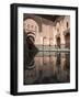 Tourists at Ben Youssef Madrasa, in the Medina in Marrakech, Morocco-David H. Wells-Framed Photographic Print