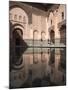 Tourists at Ben Youssef Madrasa, in the Medina in Marrakech, Morocco-David H. Wells-Mounted Photographic Print