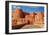 Tourists at Entrance to Agra Fort, Agra, Uttar Pradesh, India-jackmicro-Framed Photographic Print