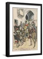 Tourists at Fez-null-Framed Art Print