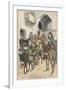 Tourists at Fez-null-Framed Premium Giclee Print