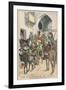 Tourists at Fez-null-Framed Premium Giclee Print