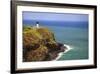 Tourists at Kilauea Lighthouse, Kauai, Hawaii, USA-Jaynes Gallery-Framed Photographic Print