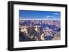 Tourists at Mather Point Overlook, South Rim, Grand Canyon Nat'l Park, UNESCO Site, Arizona, USA-Neale Clark-Framed Photographic Print