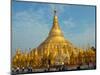 Tourists at Shwedagon Pagoda, Yangon, Myanmar-null-Mounted Photographic Print