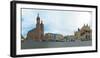 Tourists at St. Mary's Church, St. Mary's Square, Krakow, Poland-null-Framed Photographic Print