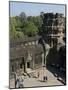 Tourists at the Angkor Wat Archaeological Park, Siem Reap, Cambodia, Indochina, Southeast Asia-Julio Etchart-Mounted Photographic Print