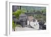 Tourists at Tomb of Khai Dinh, Hue, Thua Thien-Hue, Vietnam, Indochina, Southeast Asia, Asia-Ian Trower-Framed Photographic Print