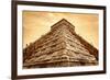 Tourists Climb the Pyramid of Kukulcan-Thom Lang-Framed Photographic Print