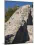 Tourists Climbing Nohoch Mul, Coba, Quintana Roo, Mexico, North America-Richard Maschmeyer-Mounted Photographic Print