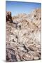 Tourists Climbing over the Top of Chulacao Caves, Moon Valley, Atacama Desert-Kimberly Walker-Mounted Photographic Print