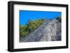 Tourists climbing the temple, Nohoch Mul Temple, Coba, Quintana Roo, Mexico, North America-Richard Maschmeyer-Framed Photographic Print