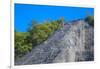 Tourists climbing the temple, Nohoch Mul Temple, Coba, Quintana Roo, Mexico, North America-Richard Maschmeyer-Framed Photographic Print