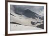 Tourists Crossing a Snowfield, Mutnovsky Volcano, Kamchatka, Russia, Eurasia-Michael Runkel-Framed Photographic Print