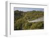 Tourists Crossing Swinging Bridge over Khndzoresk Canyon-Jane Sweeney-Framed Photographic Print