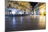 Tourists Eating at a Restaurant in Piazza Duomo at Night-Matthew Williams-Ellis-Mounted Photographic Print