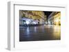 Tourists Eating at a Restaurant in Piazza Duomo at Night-Matthew Williams-Ellis-Framed Photographic Print