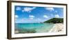 Tourists enjoy the clear waters of Koh Tao, Thailand, Southeast Asia, Asia-Logan Brown-Framed Photographic Print