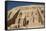 Tourists Enjoying the Site, Colossi of Ramses Ii, Sun Temple-Richard Maschmeyer-Framed Stretched Canvas