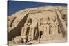 Tourists Enjoying the Site, Colossi of Ramses Ii, Sun Temple-Richard Maschmeyer-Stretched Canvas