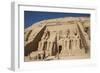 Tourists Enjoying the Site, Colossi of Ramses Ii, Sun Temple-Richard Maschmeyer-Framed Photographic Print