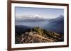 Tourists Gather on Poon Hill to Watch the Sunrise over the Annapurna Himal-Andrew Taylor-Framed Photographic Print