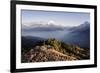 Tourists Gather on Poon Hill to Watch the Sunrise over the Annapurna Himal-Andrew Taylor-Framed Photographic Print