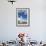 Tourists Gather to Watch Strokker Geyser (Geysir), an Erupting Spring at Haukadalur, Iceland-Michael Nolan-Framed Photographic Print displayed on a wall